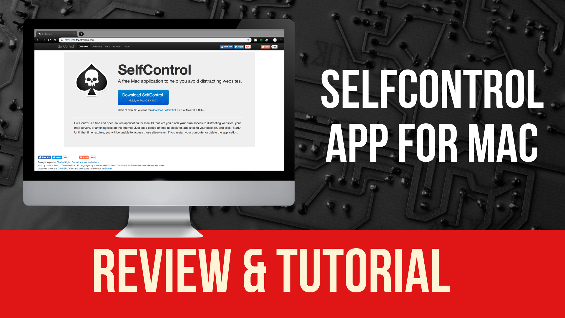 selfcontrol mac app